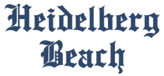 Script heading Heidelberg Beach